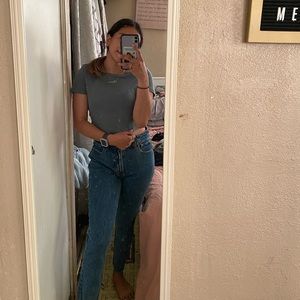 ABERCROMBIE AND FITCH CURVE LOVE SKINNY JEANS